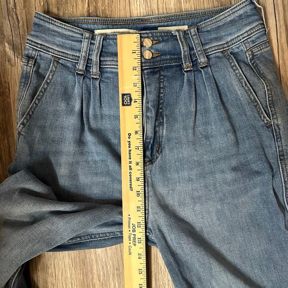 Anthropologie Pilcro and the Letterpress‎ Women’s Size 27 Pleated Straight Leg - Picture 4 of 11